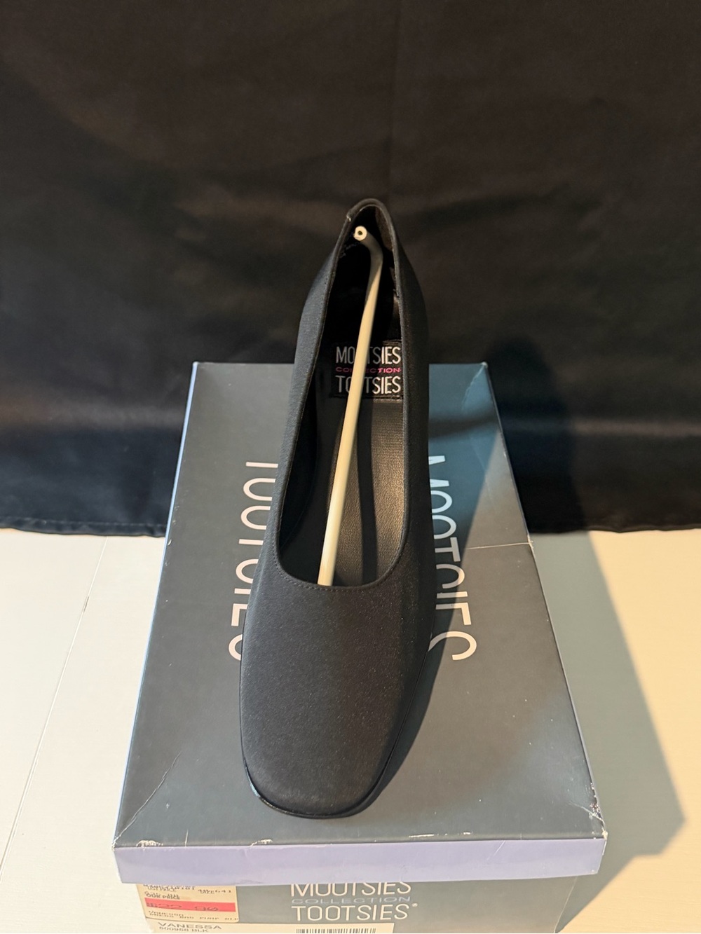 Mootsies Tootsies Black Women's Slip-On Pump
